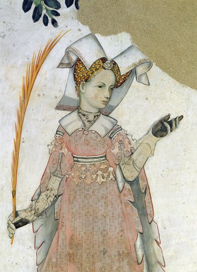 The Nine Worthies and the Nine Worthy Women (detail) by Giacomo Jaquerio